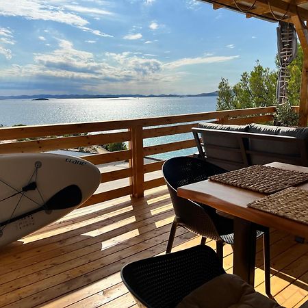 D-View Premium Mobile Home - Panoramic Seaview - 150 M From Beach, Free Parking Drage Exteriör bild