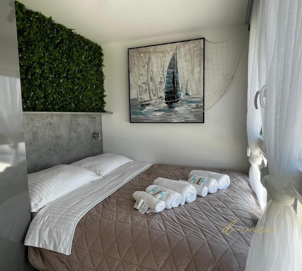 D-View Premium Mobile Home - Panoramic Seaview - 150 M From Beach, Free Parking Drage Exteriör bild
