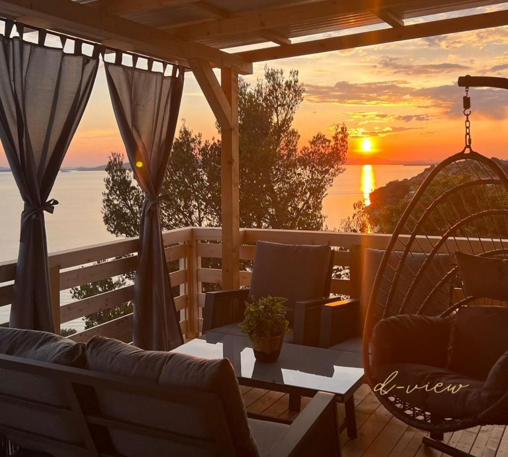 D-View Premium Mobile Home - Panoramic Seaview - 150 M From Beach, Free Parking Drage Exteriör bild