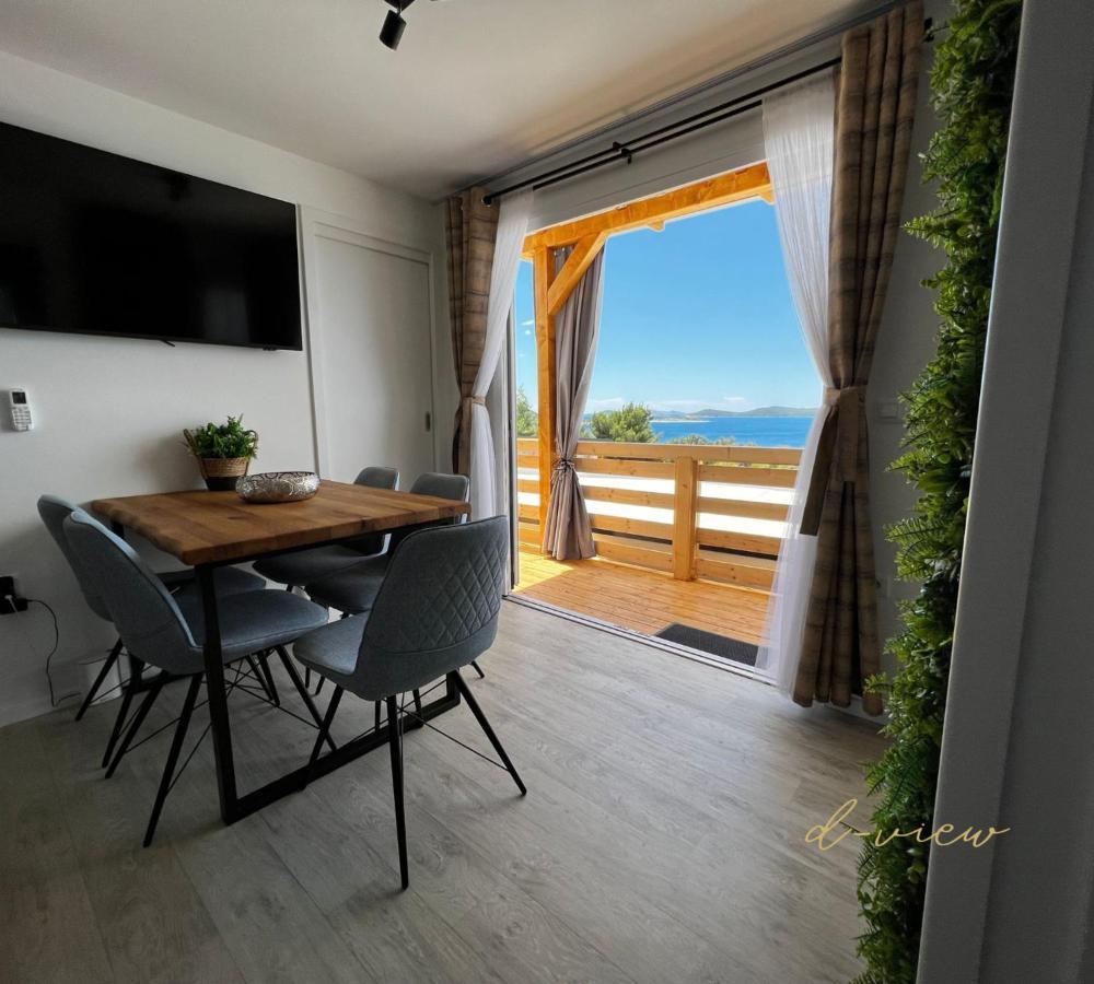D-View Premium Mobile Home - Panoramic Seaview - 150 M From Beach, Free Parking Drage Exteriör bild