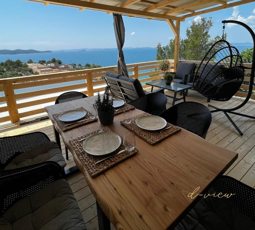 D-View Premium Mobile Home - Panoramic Seaview - 150 M From Beach, Free Parking Drage Exteriör bild