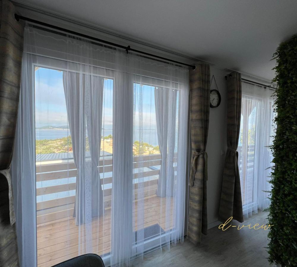 D-View Premium Mobile Home - Panoramic Seaview - 150 M From Beach, Free Parking Drage Exteriör bild