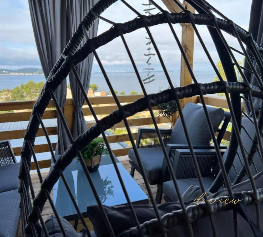 D-View Premium Mobile Home - Panoramic Seaview - 150 M From Beach, Free Parking Drage Exteriör bild