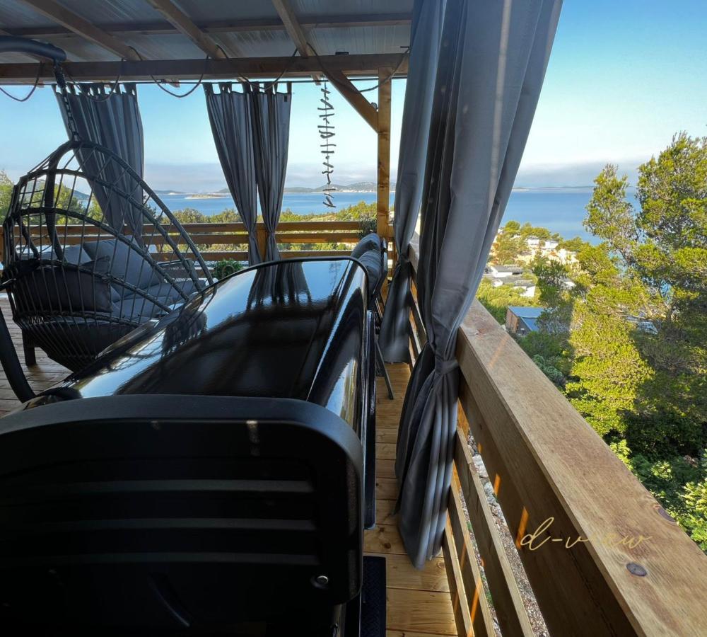 D-View Premium Mobile Home - Panoramic Seaview - 150 M From Beach, Free Parking Drage Exteriör bild