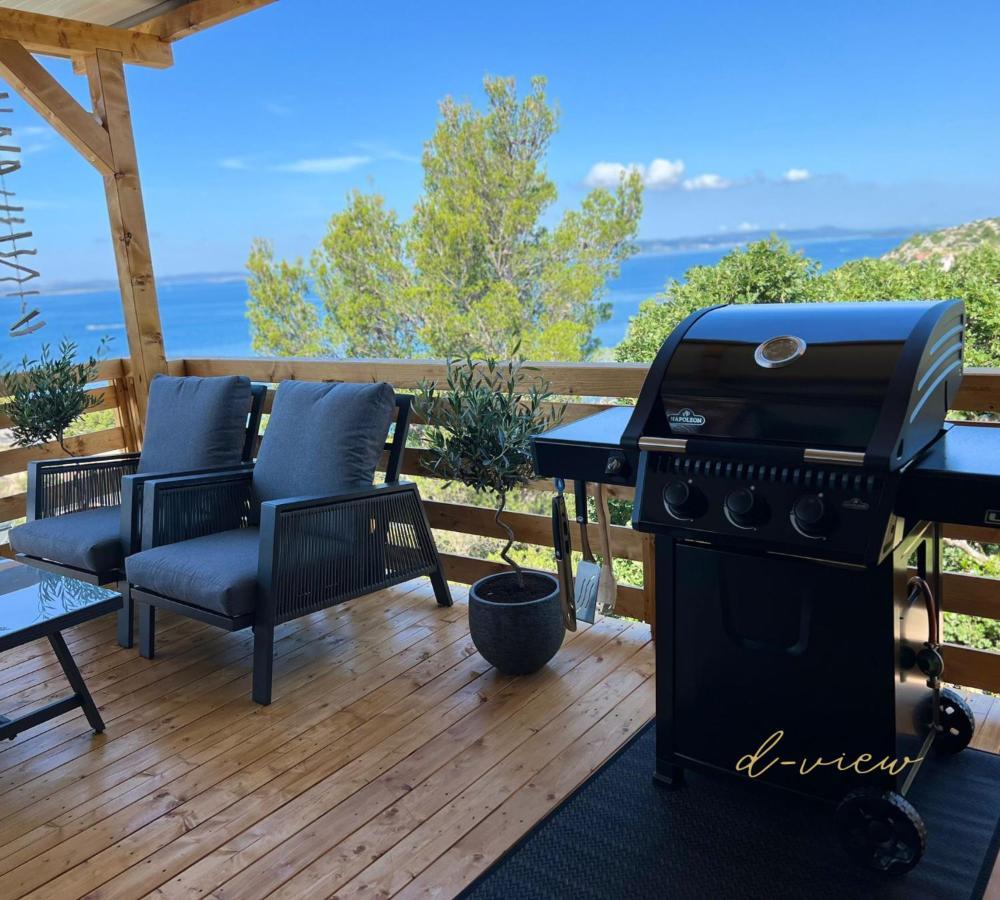 D-View Premium Mobile Home - Panoramic Seaview - 150 M From Beach, Free Parking Drage Exteriör bild