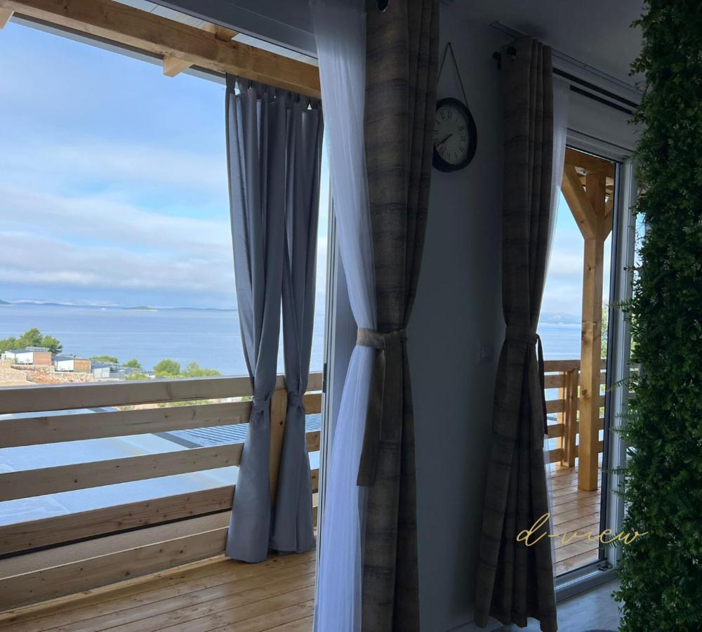 D-View Premium Mobile Home - Panoramic Seaview - 150 M From Beach, Free Parking Drage Exteriör bild