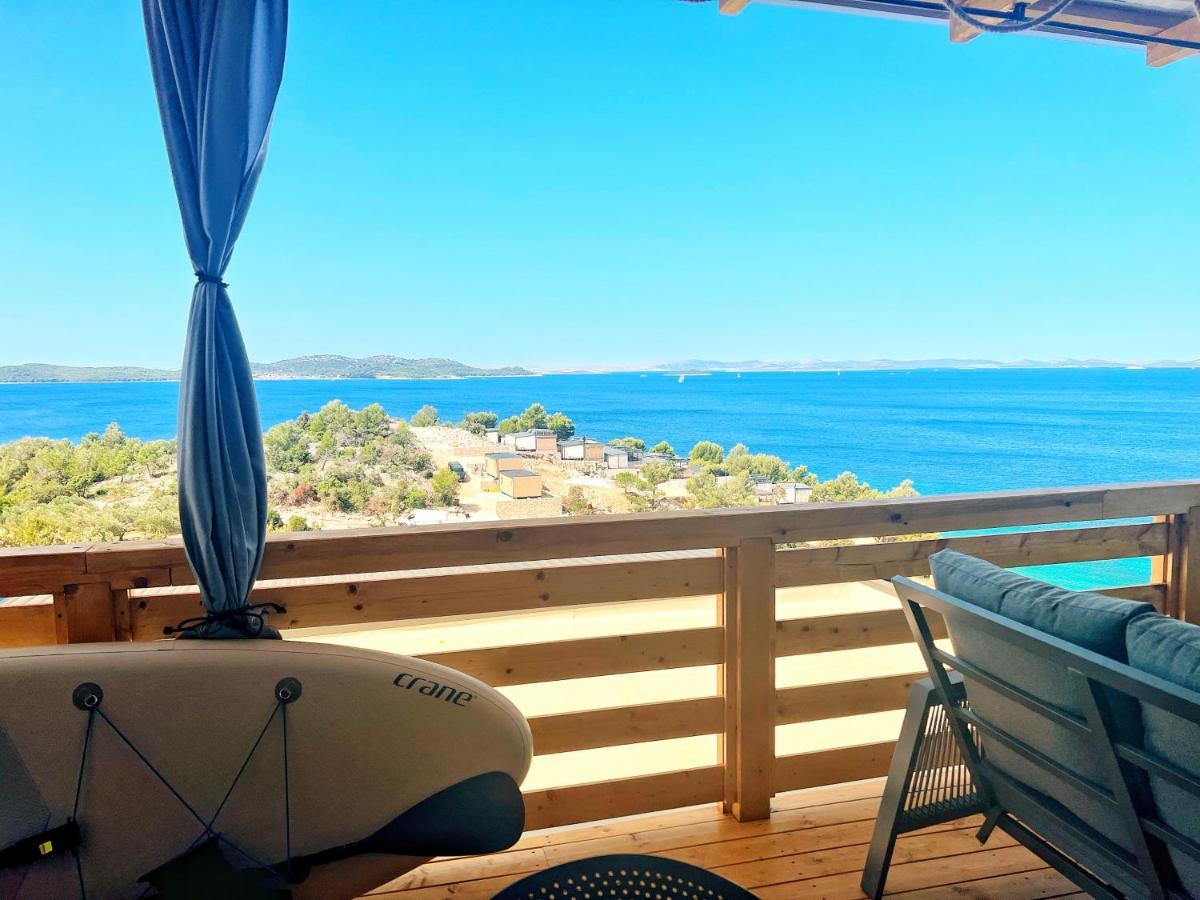 D-View Premium Mobile Home - Panoramic Seaview - 150 M From Beach, Free Parking Drage Exteriör bild