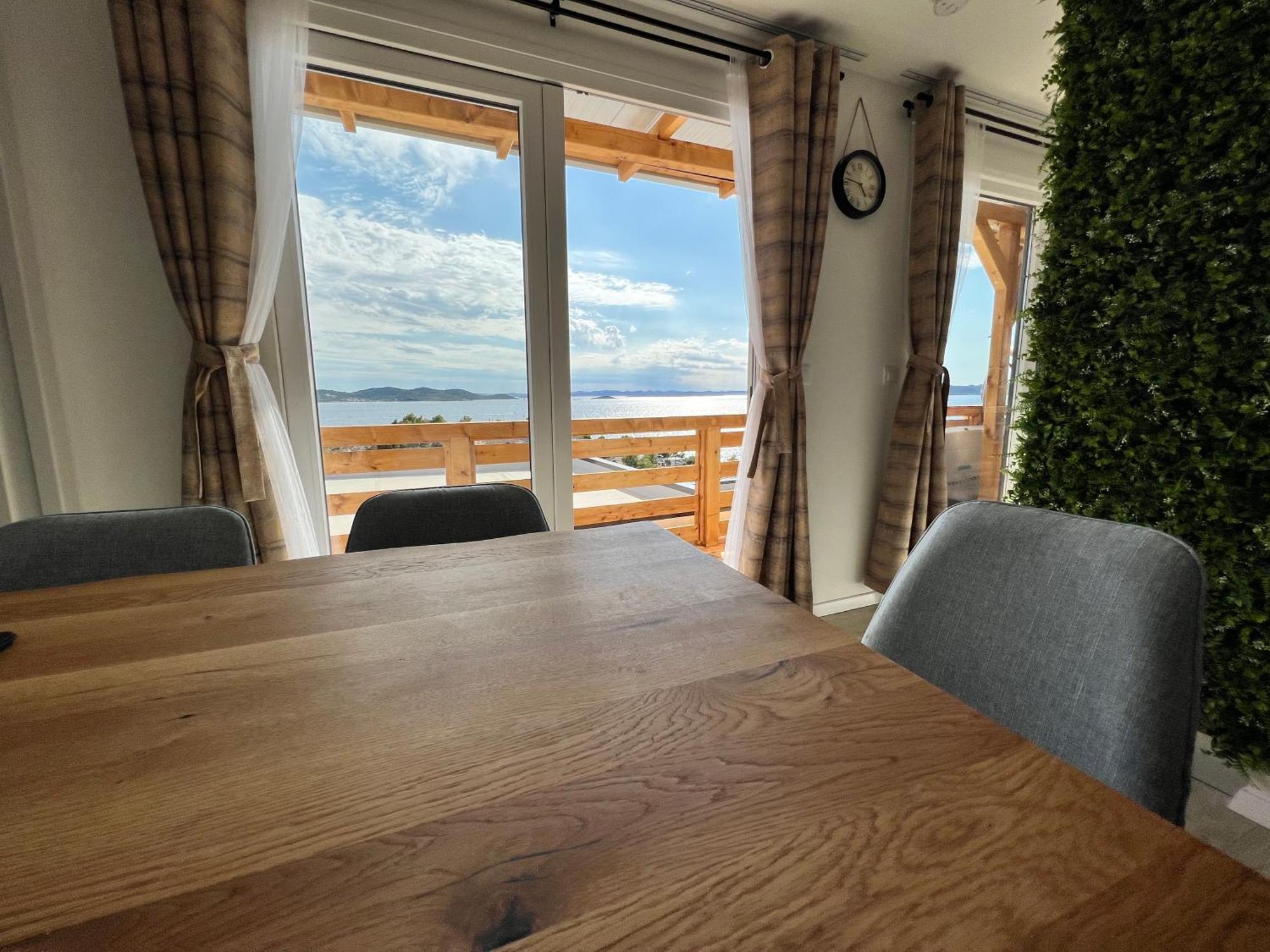 D-View Premium Mobile Home - Panoramic Seaview - 150 M From Beach, Free Parking Drage Exteriör bild