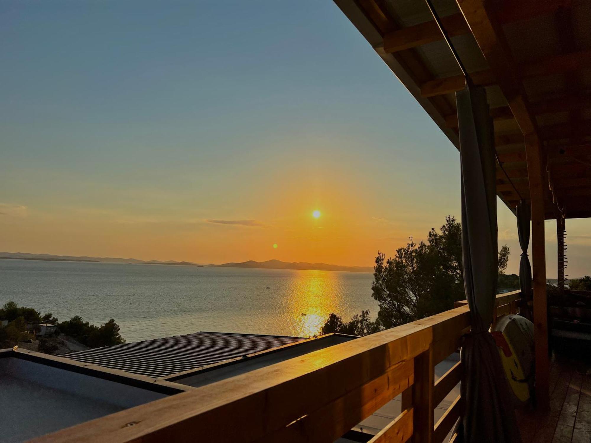 D-View Premium Mobile Home - Panoramic Seaview - 150 M From Beach, Free Parking Drage Exteriör bild