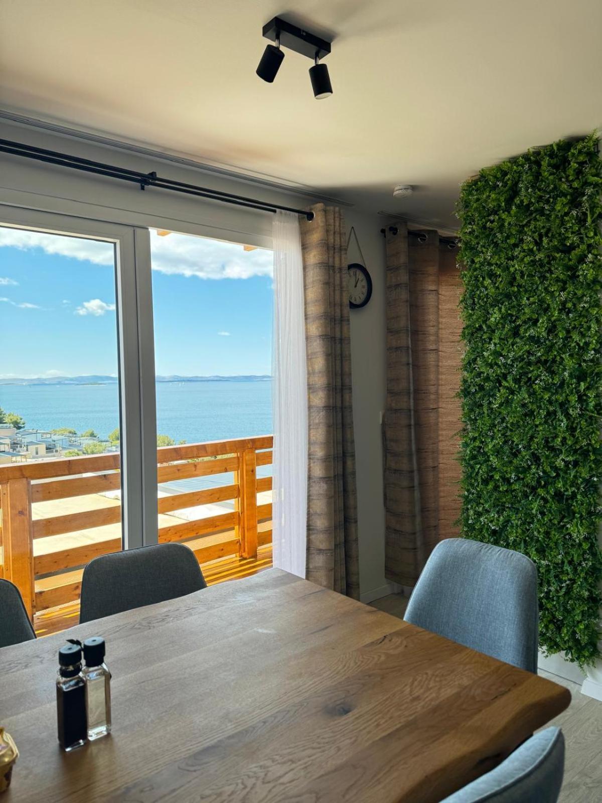D-View Premium Mobile Home - Panoramic Seaview - 150 M From Beach, Free Parking Drage Exteriör bild