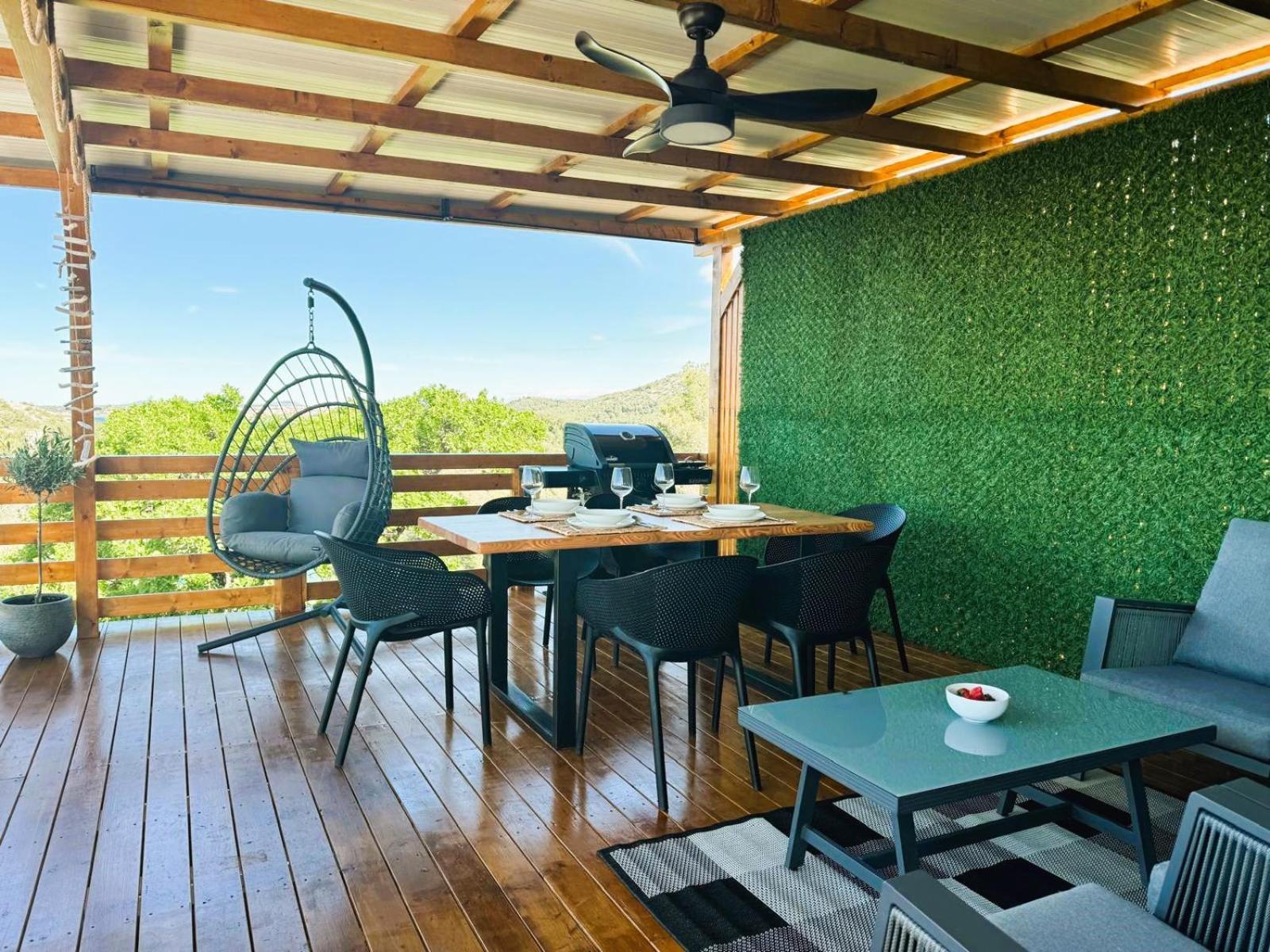D-View Premium Mobile Home - Panoramic Seaview - 150 M From Beach, Free Parking Drage Exteriör bild