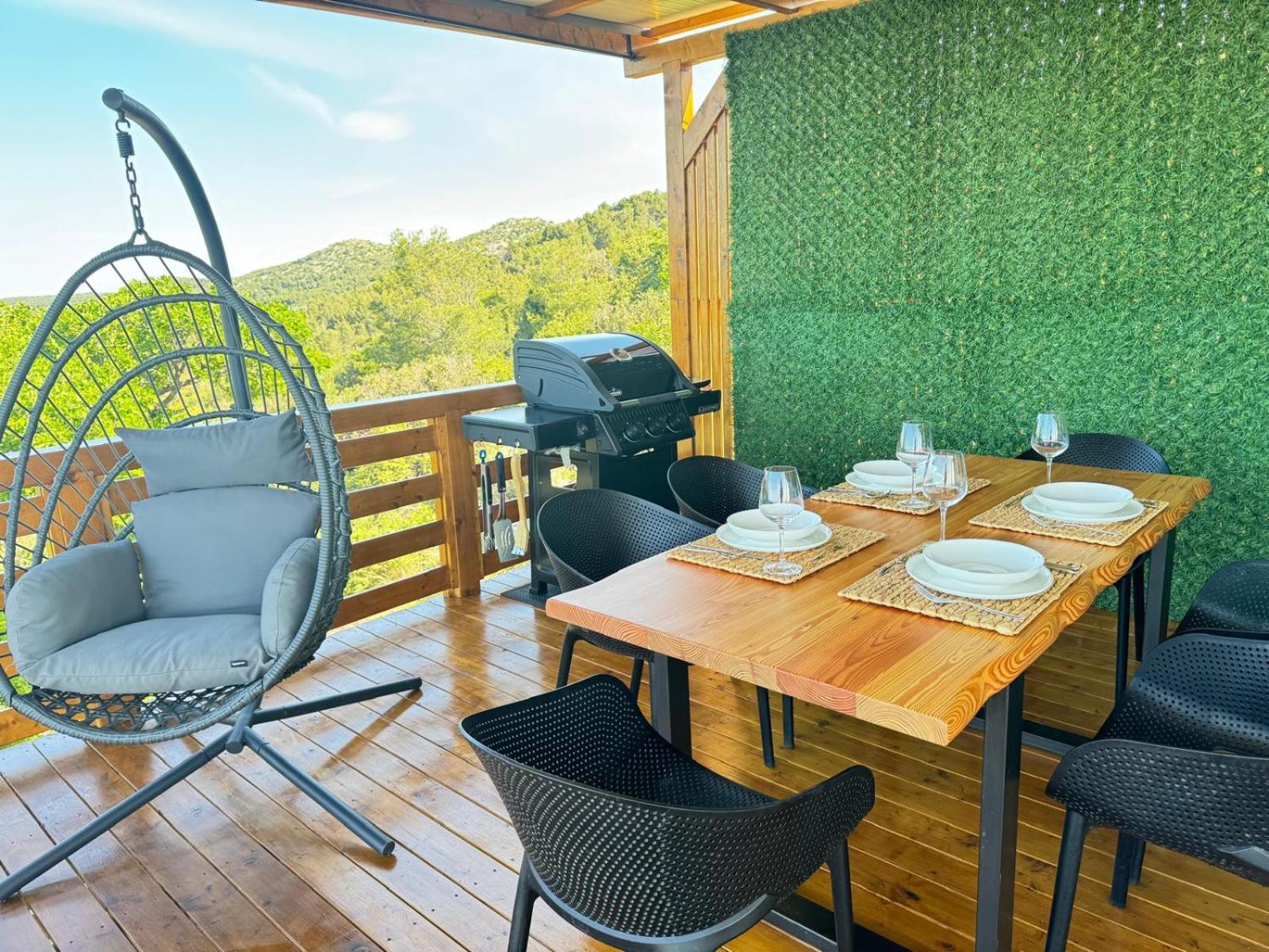 D-View Premium Mobile Home - Panoramic Seaview - 150 M From Beach, Free Parking Drage Exteriör bild